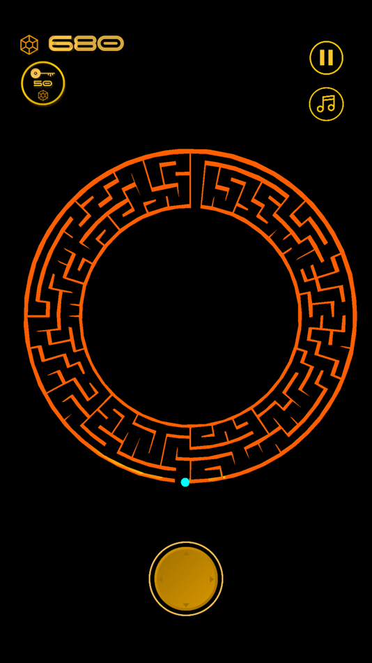#6. Glowo Maze (iOS) 由: Ferhat Ozdemir