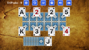 TriPeaks Solitaire + screenshot