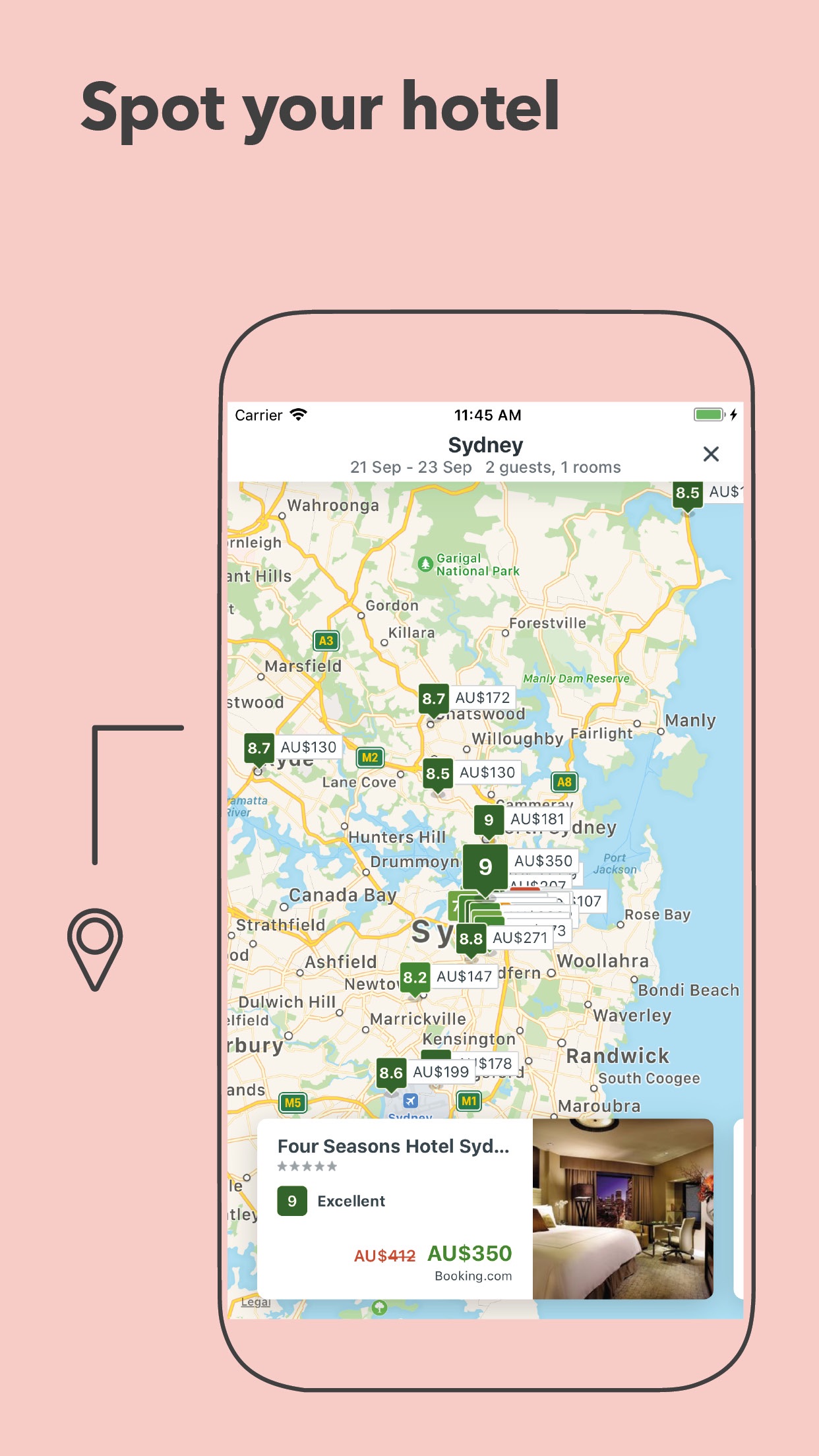 trivago: Compare hotel prices screenshot 5