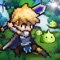 Entering the realm in an instant, you find yourself in a pixelated world of swords and magic
