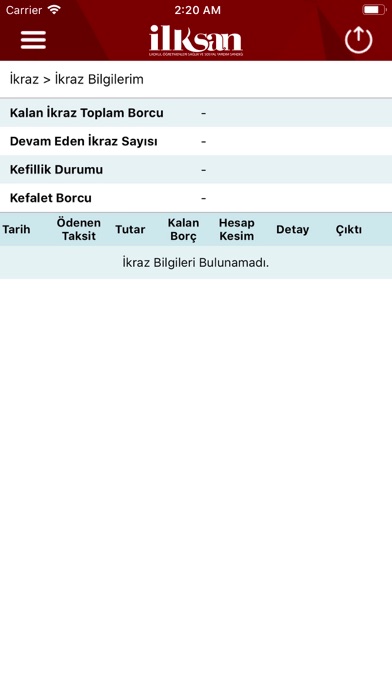 İLKSAN Mobil iPhone screenshot