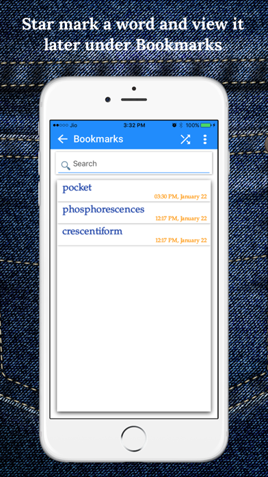 Pocket Thesaurus Screenshot