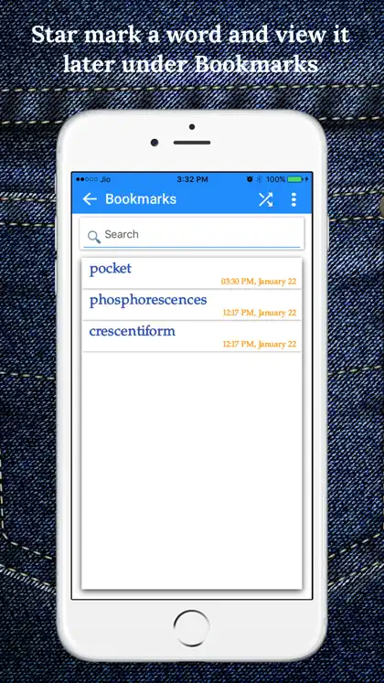 Screenshot 2 di 5 di Pocket Thesaurus