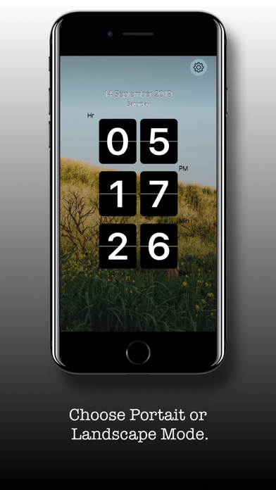Flip Clock - Digital Clock Screenshot 8 of 9