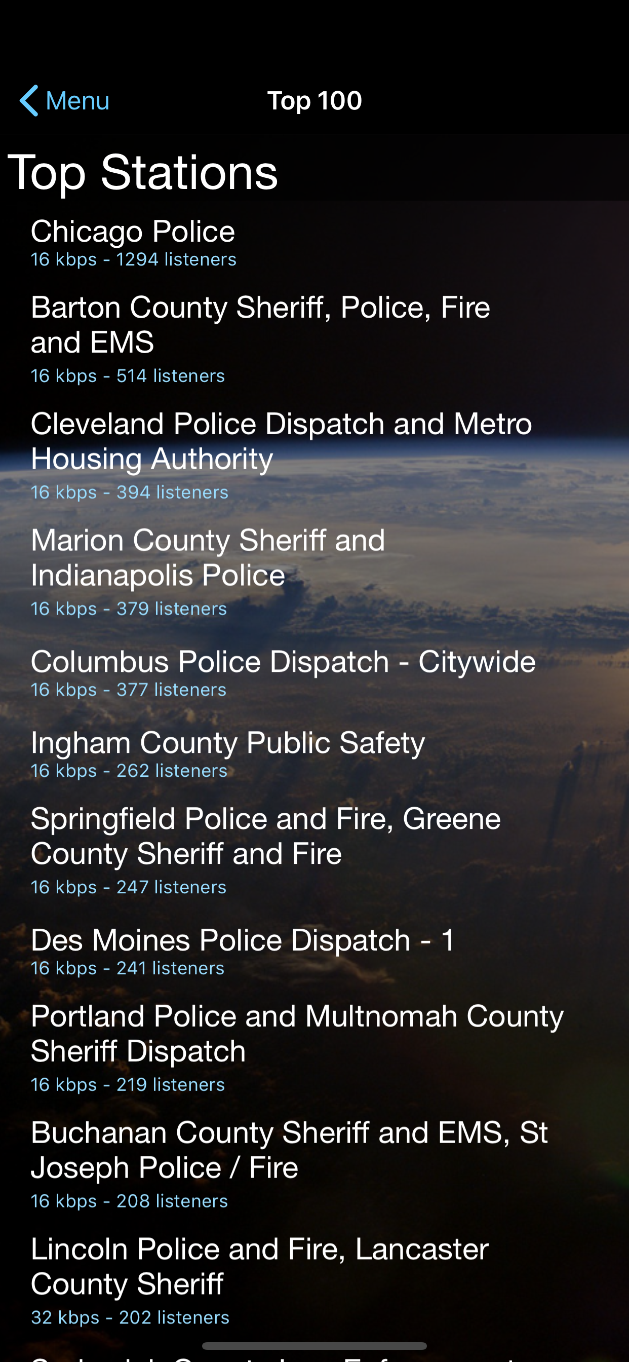 Police Scanner +