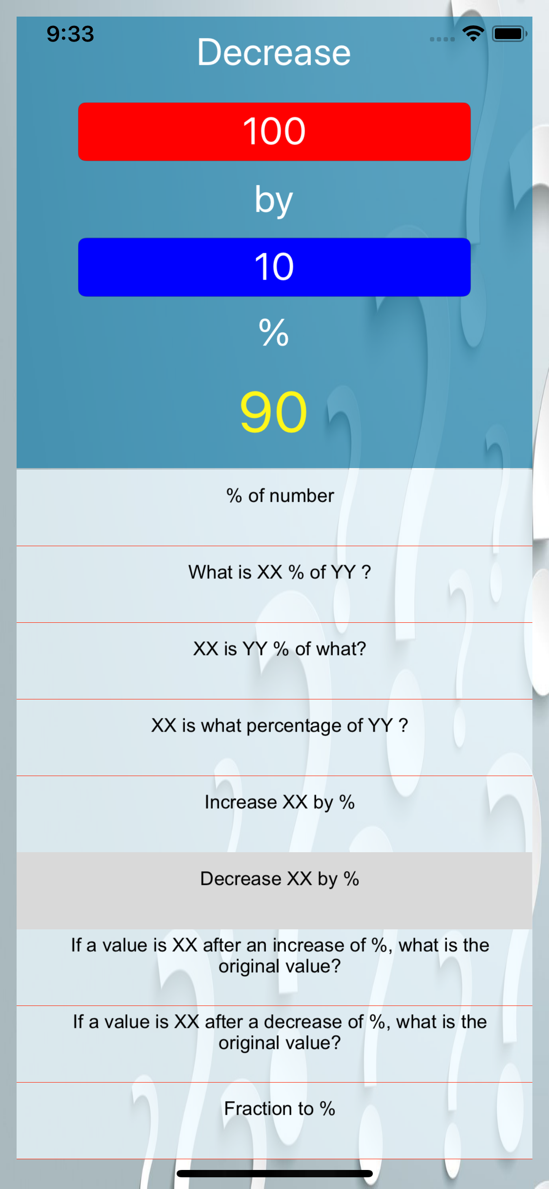 Percent Pro screenshot 5