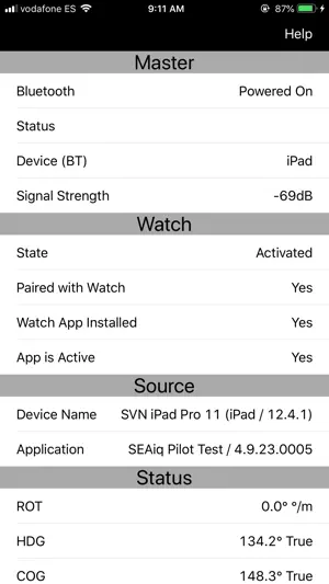 SEAiq Watch screenshot 1