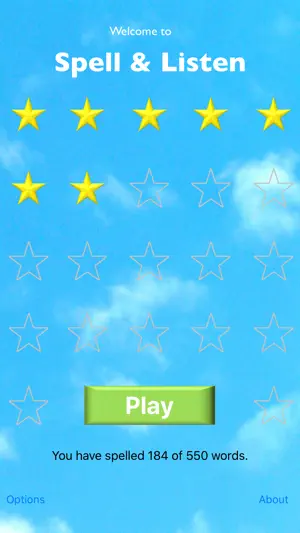 Spell & Listen - talking cards screenshot 1