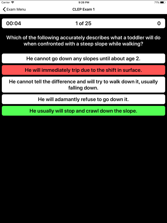 Screenshot #6 pour CLEP Human Growth Prep