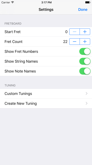 Screenshot #3 pour FretBud - Chord & Scales AUv3
