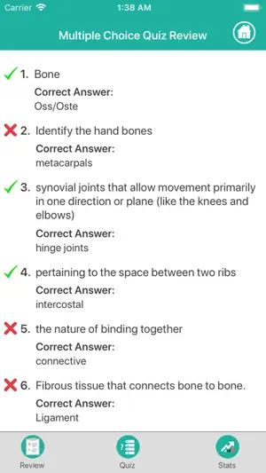 Skeletal System Medical Terms screenshot 4