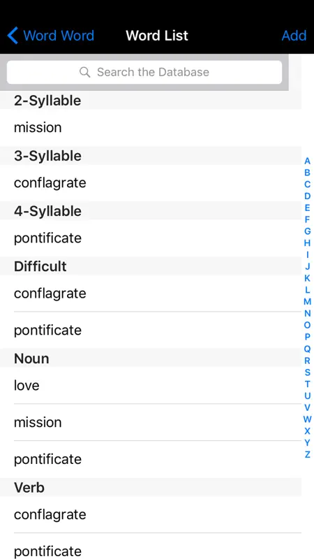 Word Word: Personal Dictionary screenshot 3 of 4