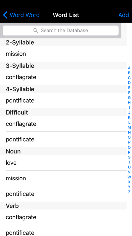 #3. Word Word: Personal Dictionary (iOS) بواسطة: Tatsuji Ueda