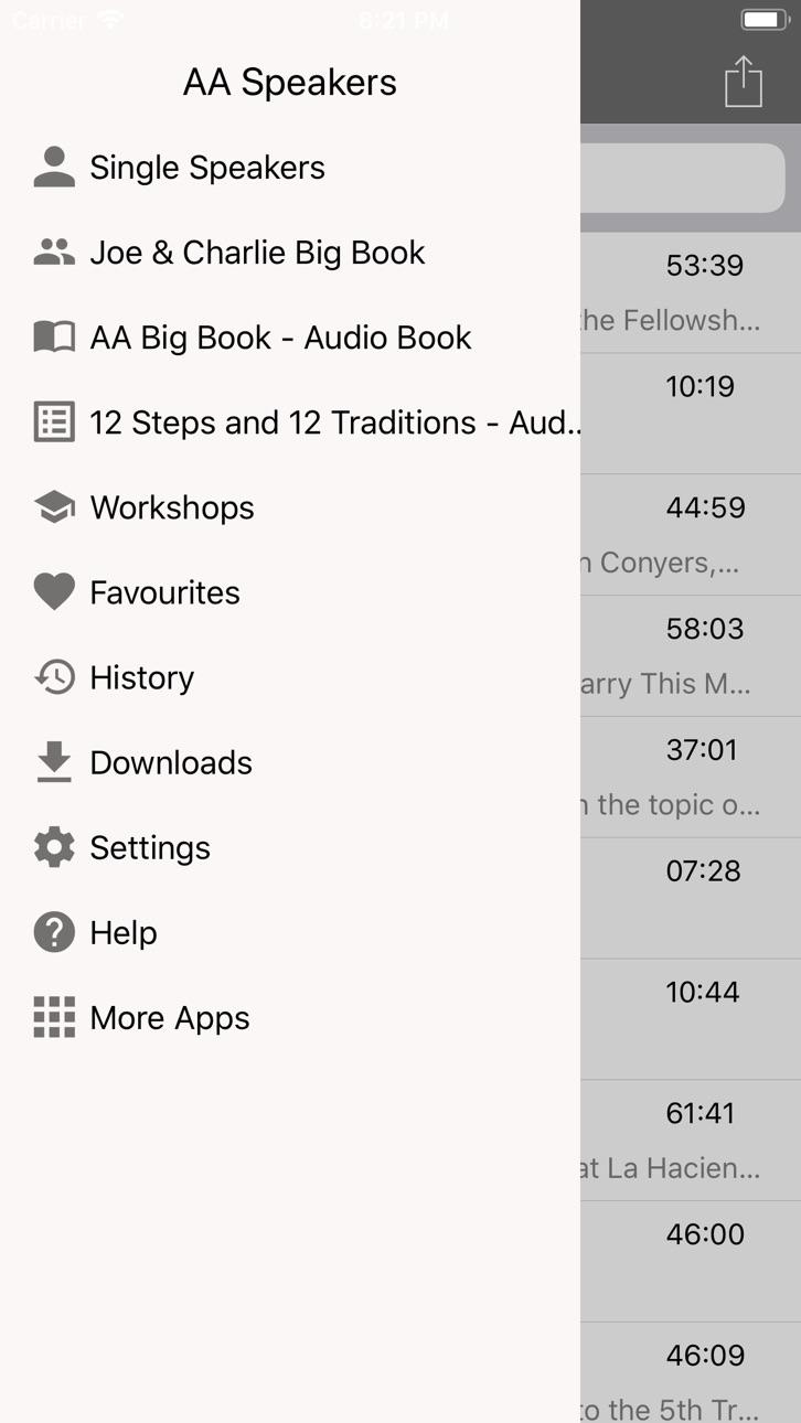 iPhone screenshot