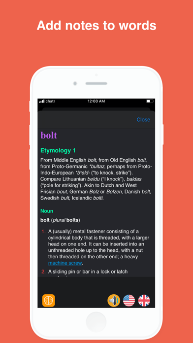 English Dictionary – Offline iPhone screenshot 5 - Reference app