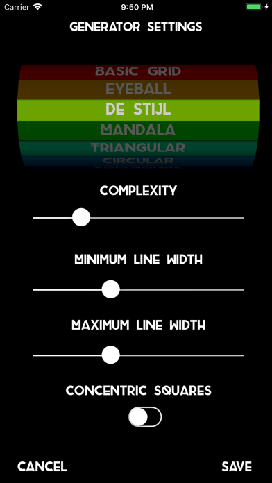 App screenshot