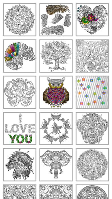 Mindfulness Coloring 5 screenshot 2