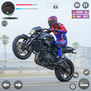 Motorcycle Dirt Throttle Rider