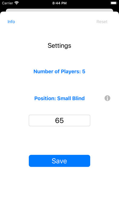 Screenshot #3 pour Poker Range Calculator