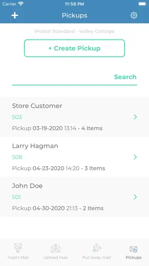 iPostal1 Admin screenshot 4