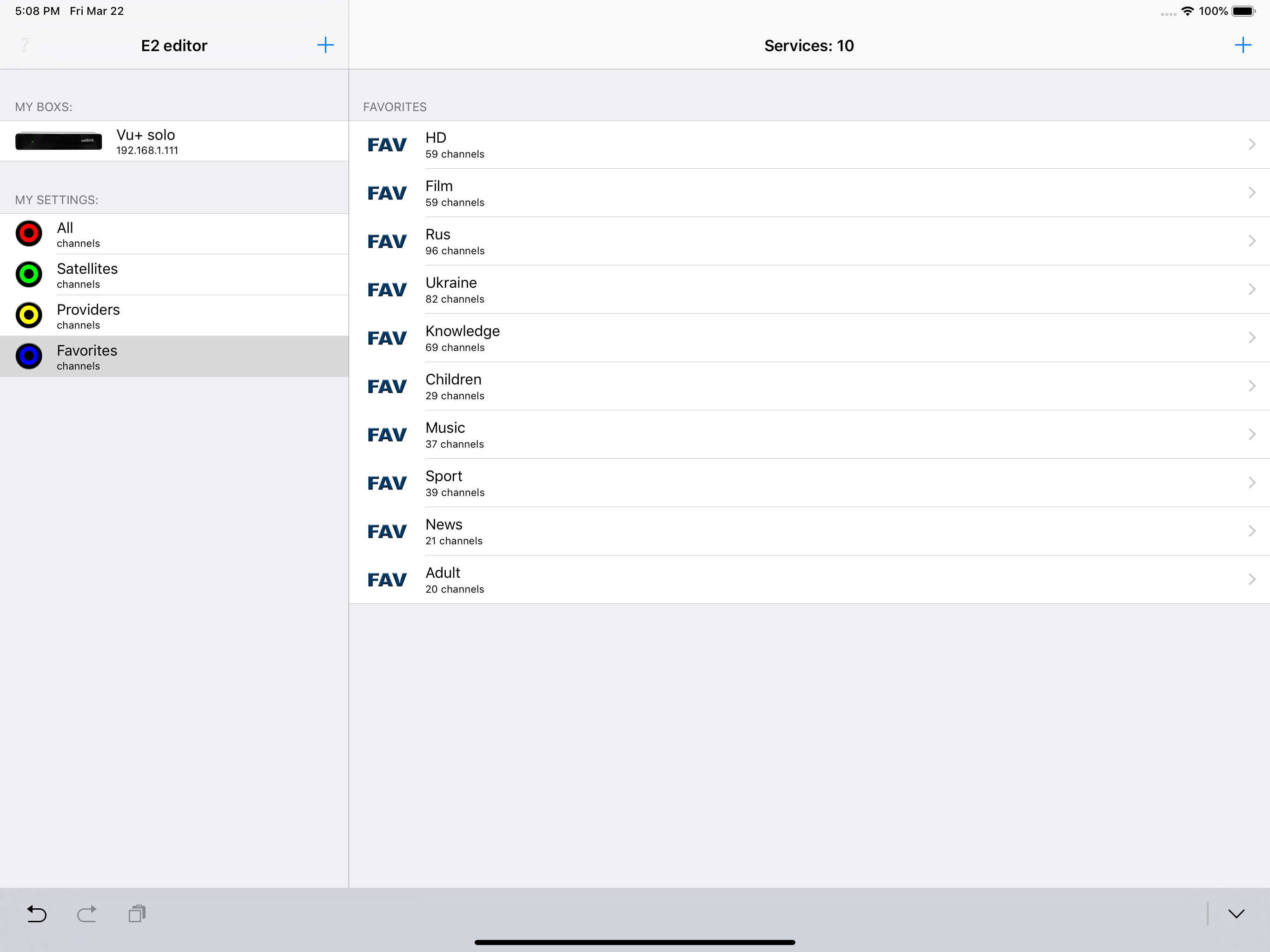 Enigma2 Editor