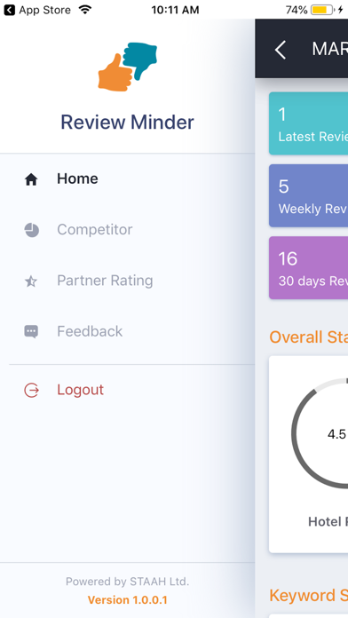 Review Minder Screenshot