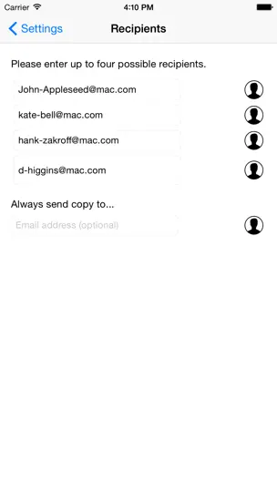 Screenshot von 4Memo auf dem iPhone 5