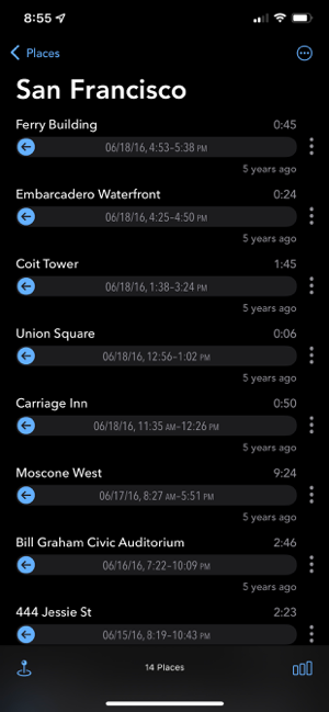 Geofency - Time Tracking Screenshot