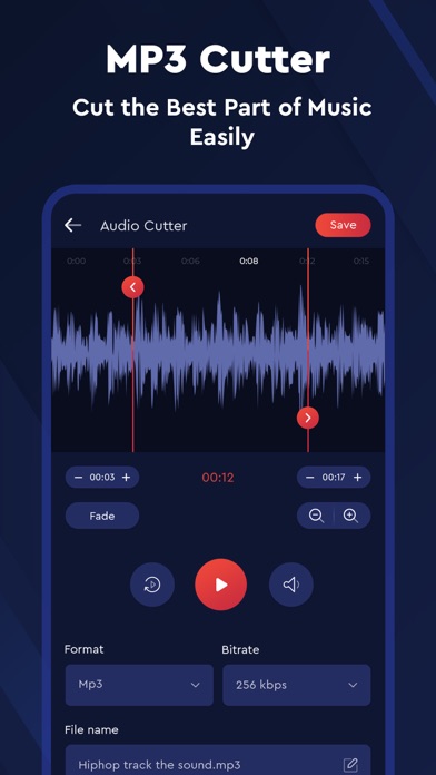 MP3 Converter & MP3 Cutter Screenshot