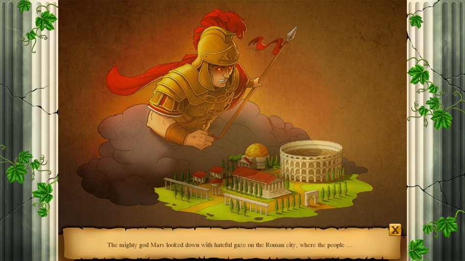 #7. Legend of Rome: Wrath of Mars (iOS) Podle: Runesoft