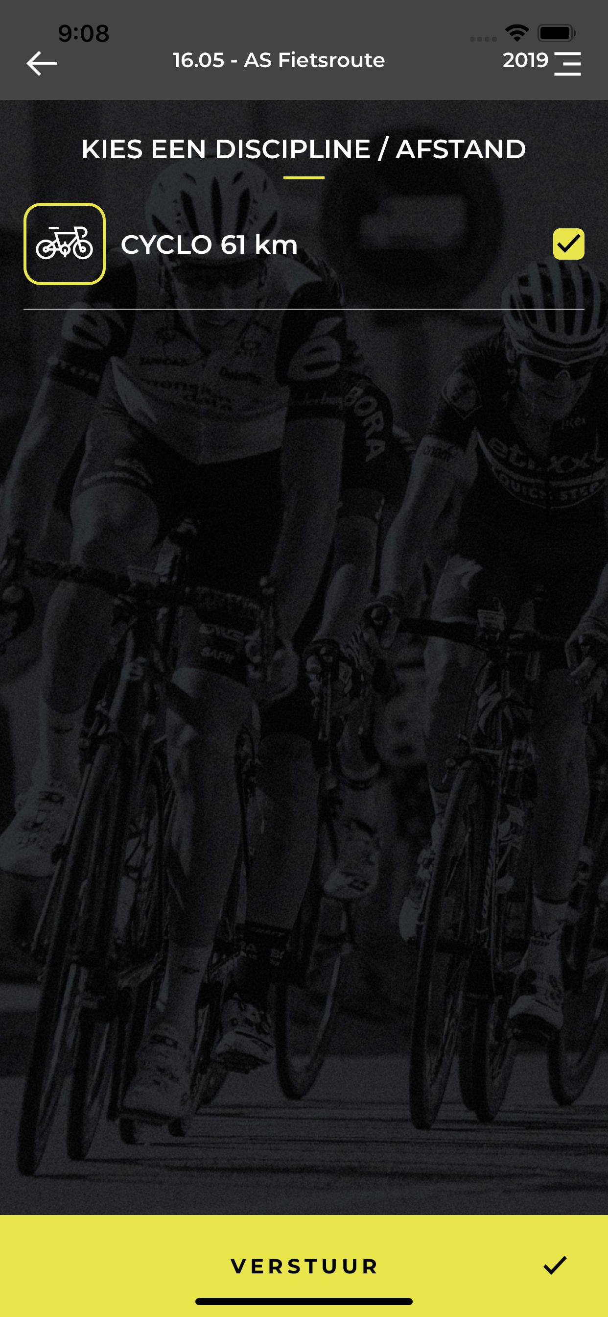 Cycling Vlaanderen ScanApp