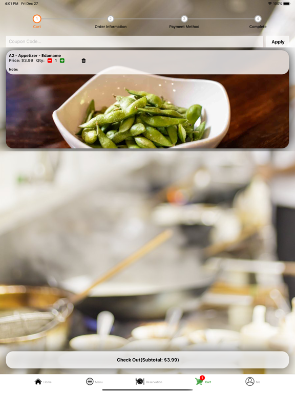 Evergreen Restaurant iPad screenshot 8 - Food & Drink app