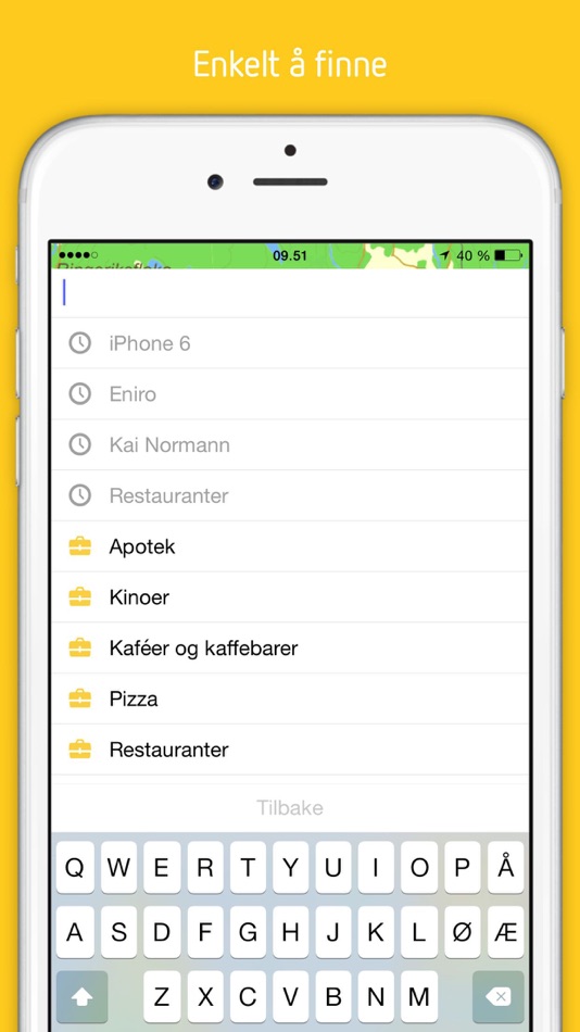 #4. Gule Sider Search • Discover (iOS) 由: Eniro Norge AS