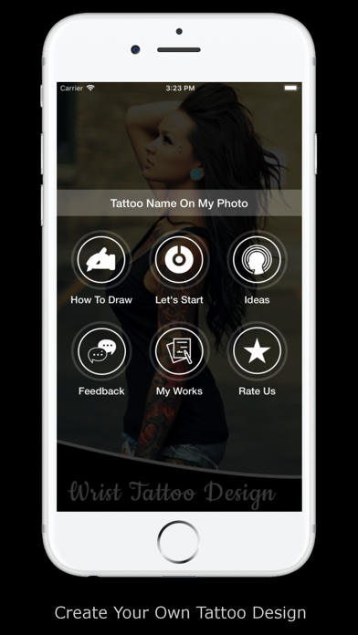 AI Tattoo generator - INKAI app screenshot