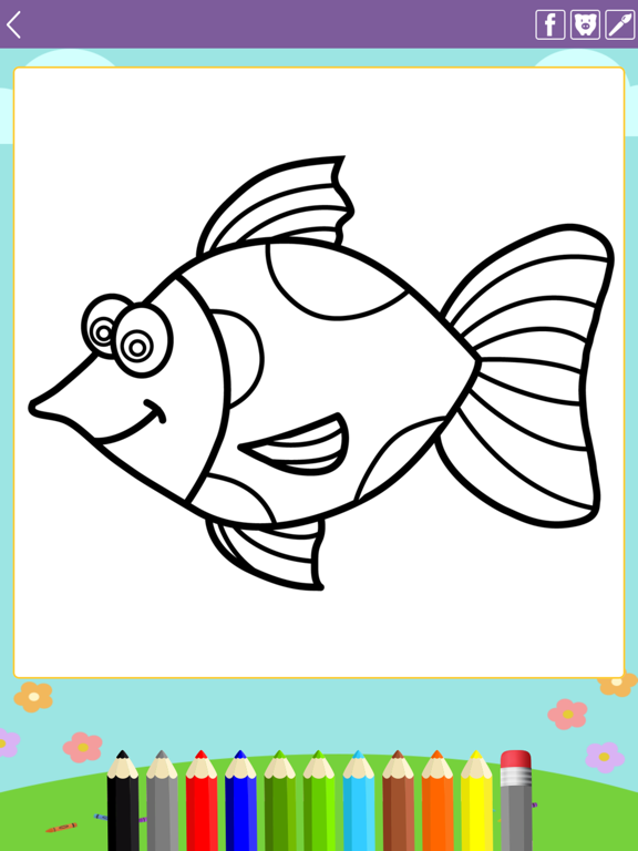 Coloring Book: For All Ages iPad screenshot