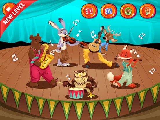 Musical Band! Play and Learn iPad screenshot