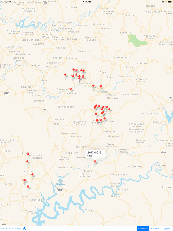Wildfire Report iPad screenshot 4 - Utilities app