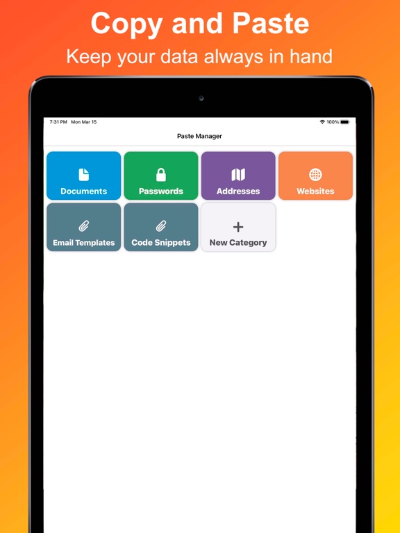 Paste Manager - Clipboard sync