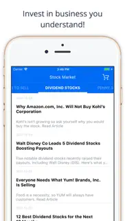 wall street : invest advisor iphone screenshot 4