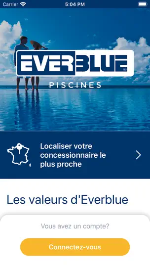 Capture d'écran de Everblue sur iPhone 1