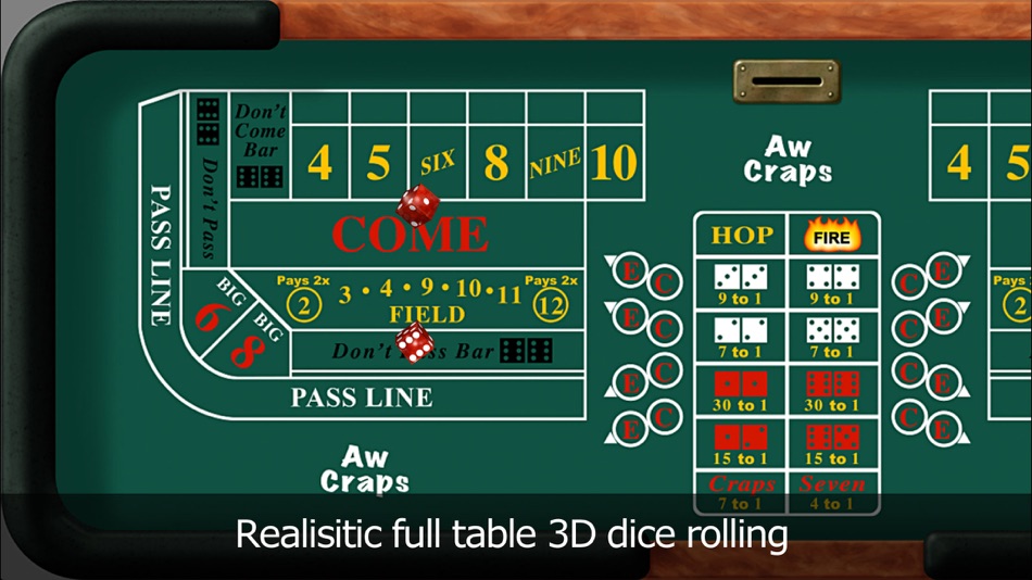 #2. Aw Craps! (iOS) Göre: Bedrock Code LLC