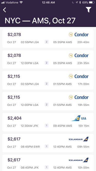 Screenshot #3 pour Flights - the cheapest tickets