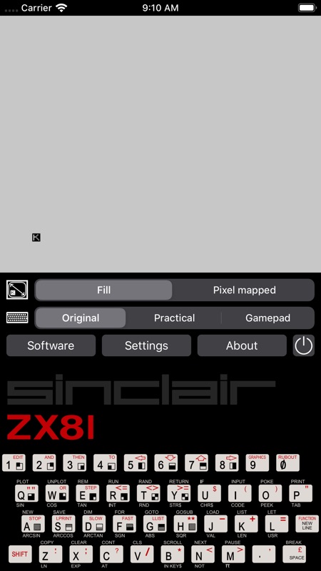 ZX81 screenshot 1