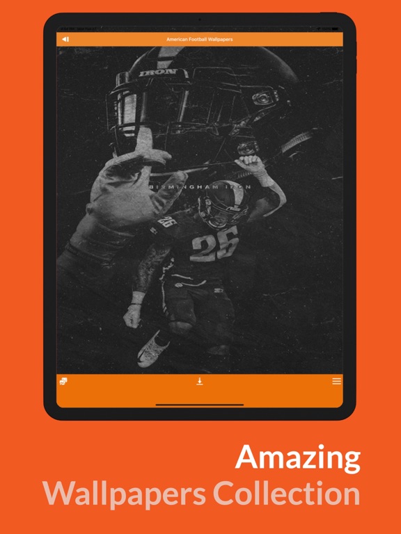 American Football Wallpaper 26 iPad screenshot 3 - Entertainment app