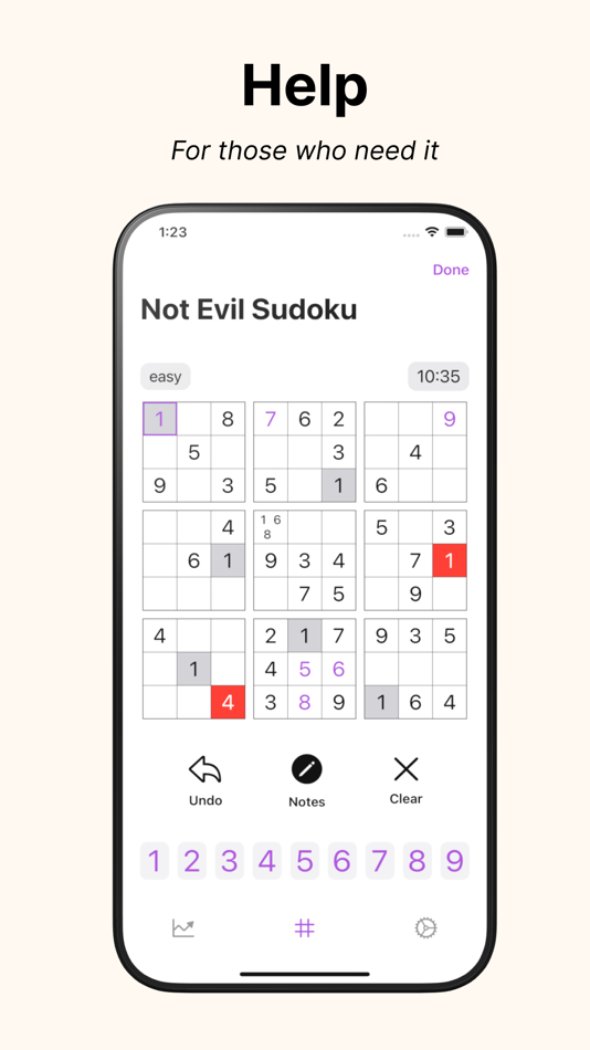 #3. Not Evil Sudoku (iOS) 由: Ashish Selvaraj