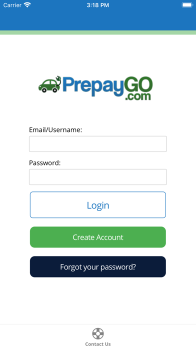 PrepayGO app screenshot