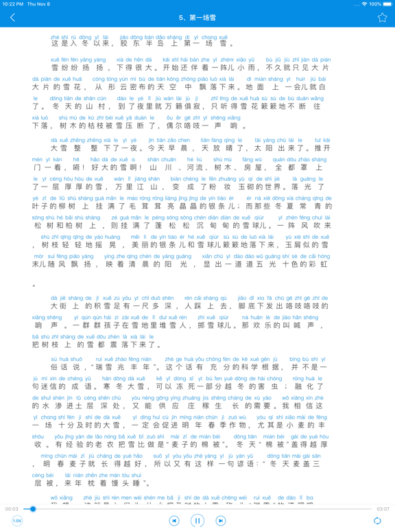 Screenshot #5 pour 普通话考试60篇 - 普通话水平测试及发音练习