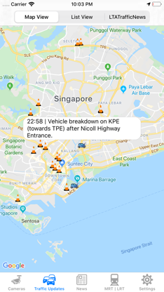 SG Traffic Cameras & ERP screenshot 6