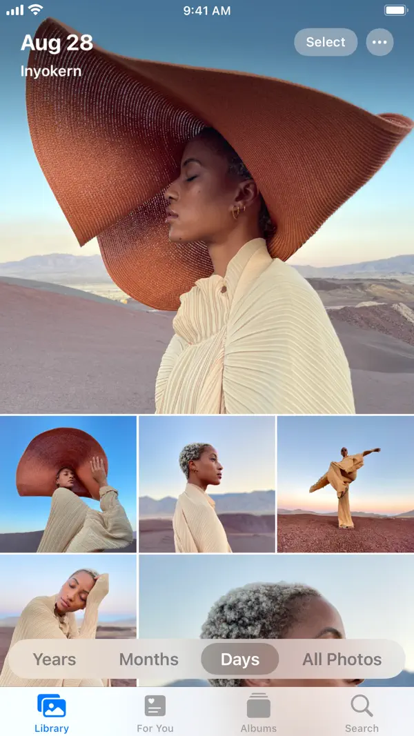 Apple Fotos Screenshot 1