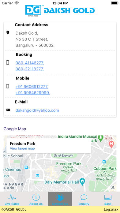 Daksh Gold Screenshot